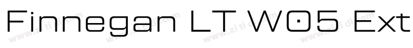 Finnegan LT W05 Extr字体转换
